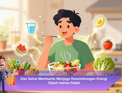 Diet Sehat Membantu Menjaga Keseimbangan Energi Tubuh Harian Stabil