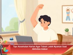 Tips Kesehatan Harian Agar Tubuh Lebih Nyaman Saat Aktivitas Indoor