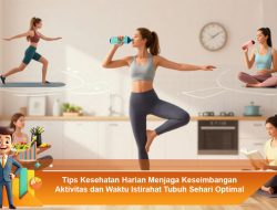 Tips Kesehatan Harian Menjaga Keseimbangan Aktivitas dan Waktu Istirahat Tubuh Sehari Optimal